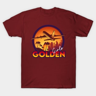 Retro Circle Golden Girls T-Shirt